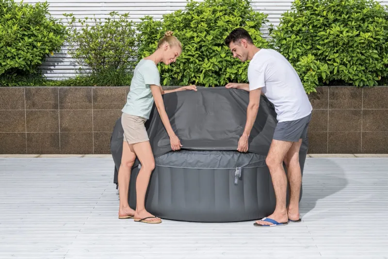 Bestway Lay-Z Spa Isolerende Beschermhoes - Ø 196 Cm 5 Bestway Lay-Z Spa Isolerende Beschermhoes - Ø 196 Cm - Afbeelding 3