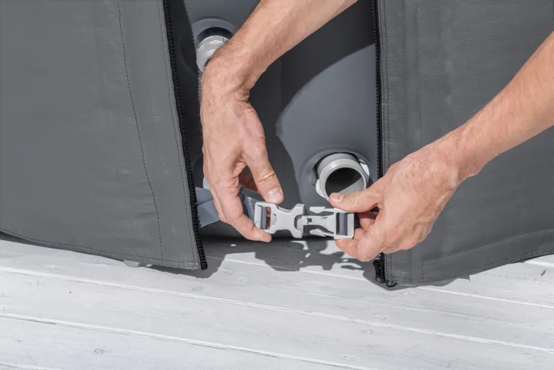 Bestway Lay-Z Spa Isolerende Beschermhoes - Ø 196 Cm 6 Bestway Lay-Z Spa Isolerende Beschermhoes - Ø 196 Cm - Afbeelding 4