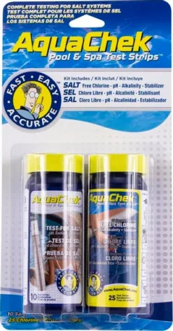 AquaChek Teststrips + Teststrips Voor Zoutwaterzwembaden -Opblaasbare Jacuzzi Verkoop 2297 3