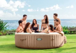 Intex Pure Spa Bubble Therapy Opblaasbare Spa - 8 Persoons -Opblaasbare Jacuzzi Verkoop 28412 inuse 2021 300