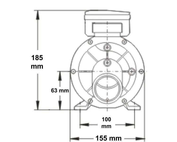 LX JA35 Spa Circulatiepomp 0,33 PK 11 LX JA35 Spa Circulatiepomp 0,33 PK - Afbeelding 9