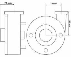 LX LP250 Spa Massagepomp 2,5 PK - 1 Speed -Opblaasbare Jacuzzi Verkoop 3766.22n