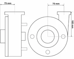 LX WP300 Spa Massagepomp 3 PK - 2 Speed -Opblaasbare Jacuzzi Verkoop 3771.4bis 1