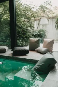 Badesofa Badkussen - Parelmoer - S 11 Badesofa Badkussen - Parelmoer - S -Opblaasbare Jacuzzi Verkoop badesofa sfeer 6