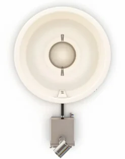 Houtgestookte Hottub - 6-8 Personen - Wit -Opblaasbare Jacuzzi Verkoop bovenaanzicht 1