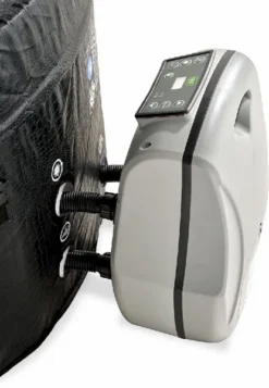 EXIT TOYS EXIT Leather Premium Opbouw Spa - 2-4 Persoons -Opblaasbare Jacuzzi Verkoop exit leather premium 4 opblaasbare spa motorunit