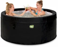 EXIT TOYS EXIT Leather Premium Opbouw Spa - 2-4 Persoons -Opblaasbare Jacuzzi Verkoop exit leather premium 4 opblaasbare spa proosten in spa
