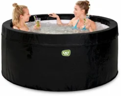 EXIT TOYS EXIT Leather Premium Opbouw Spa - 2-4 Persoons -Opblaasbare Jacuzzi Verkoop exit leather premium 4 opblaasbare spa sfeer