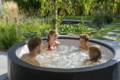 EXIT TOYS EXIT Leather Premium Opbouw Spa - 4-6 Persoons 21 EXIT TOYS EXIT Leather Premium Opbouw Spa - 4-6 Persoons -Opblaasbare Jacuzzi Verkoop exit leather premium 6 opblaasbare spa sfeer tuin 2