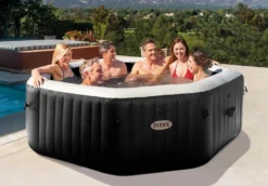 Intex Pure Spa Jet & Bubble Deluxe Opblaasbare Spa - 6 Persoons -Opblaasbare Jacuzzi Verkoop intex pure spa deluxe 2020 voor 6 personen