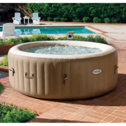 Intex Pure Spa Bubble Therapy Opblaasbare Spa - 6 Persoons -Opblaasbare Jacuzzi Verkoop intexpurespabubblemassage 3 1