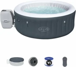 Bestway Lay-Z Spa Bali AirJet Opblaasbare Spa - 4 Persoons 38 Bestway Lay-Z Spa Bali AirJet Opblaasbare Spa - 4 Persoons -Opblaasbare Jacuzzi Verkoop lay z spa bali airjet opblaasbare spa 4 persoons 1
