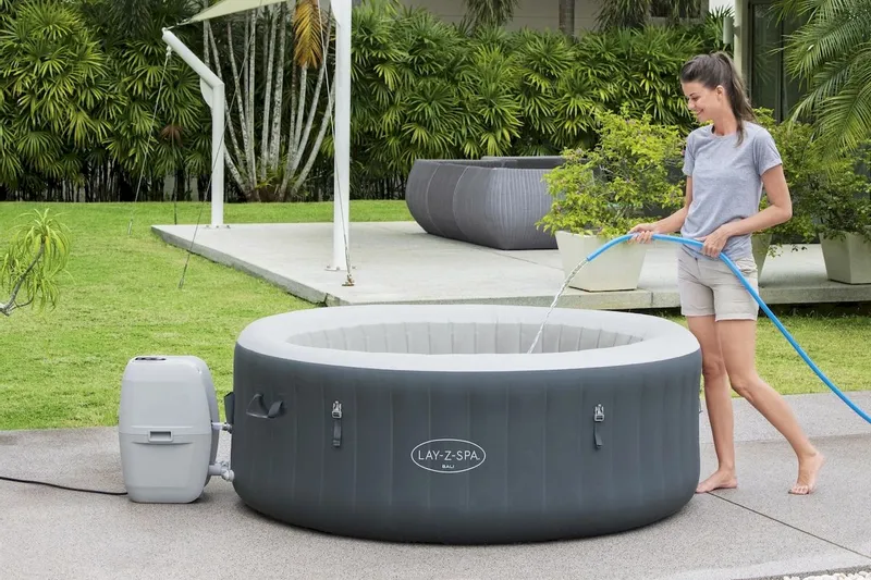 Bestway Lay-Z Spa Bali AirJet Opblaasbare Spa - 4 Persoons 7 Bestway Lay-Z Spa Bali AirJet Opblaasbare Spa - 4 Persoons - Afbeelding 5