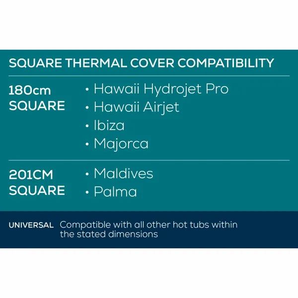 Bestway Lay-Z Spa Isolerende Beschermhoes - 180 X 180 Cm 8 Bestway Lay-Z Spa Isolerende Beschermhoes - 180 X 180 Cm - Afbeelding 6