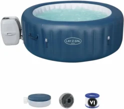 Bestway Lay-Z Spa Milan AirJet Plus Opblaasbare Spa - 6 Persoons -Opblaasbare Jacuzzi Verkoop lay z spa milan airjet plus opblaasbare spa 6 persoons 1